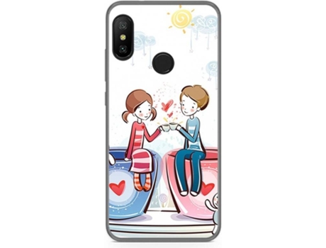 Carcasa Xiaomi Redmi 6 Pro TUMUNDOSMARTPHONE Café Multicolor