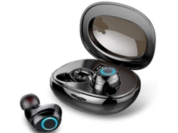 YEMAESRE Auriculares Bluetooth Sin Carga Usb-C Estéreo De Graves Profundos Alta Resistencia Al Agua Negro
