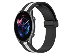 Pulsera plegable de silicona con cierre magnético para Amazfit GTR 3 Pro de 22 mm.