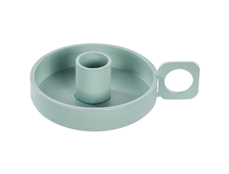 Candelero de metal verde menta ø 9 cm BELIANI Chorio