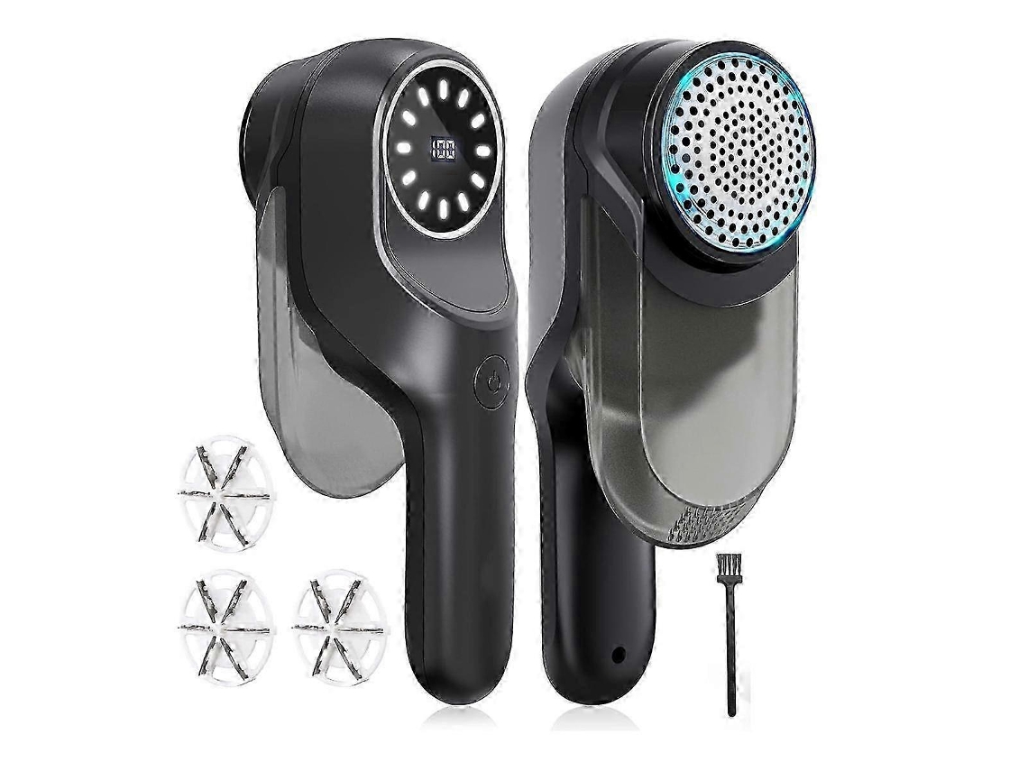 Afeitadora de telas, quitapelusas eléctrica para muebles y ropa, afeitadora de pelusas recargable con 2 velocidades C Nostalgia88