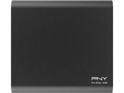 Disco SSD Externo PNY Pro Elite (1 TB - USB 3.1 - 890 MB/s)