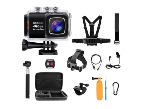 Action Cam SLOWMOOSE HD 4K Función Eis Wi-Fi Integrado