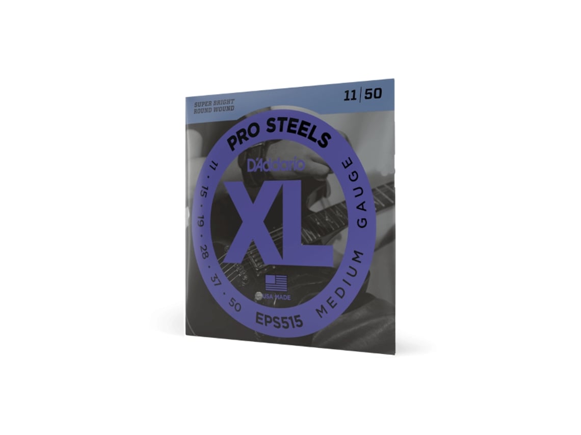 D'ADDARIO eps515 11-50 medium, xl prosteels electric guitar strings