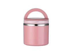 Tazón De Arroz/sopa Con Aislamiento De Acero Inoxidable 304 (rosa, 1000 Ml), Ecológico Y A Prueba De Fugas.