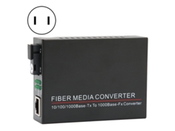 Transceptor De Fibra Tbc-mc3612es20a 20km/sc/1310nm Roteador Óptico 10/100/1000m Ieee802.3u