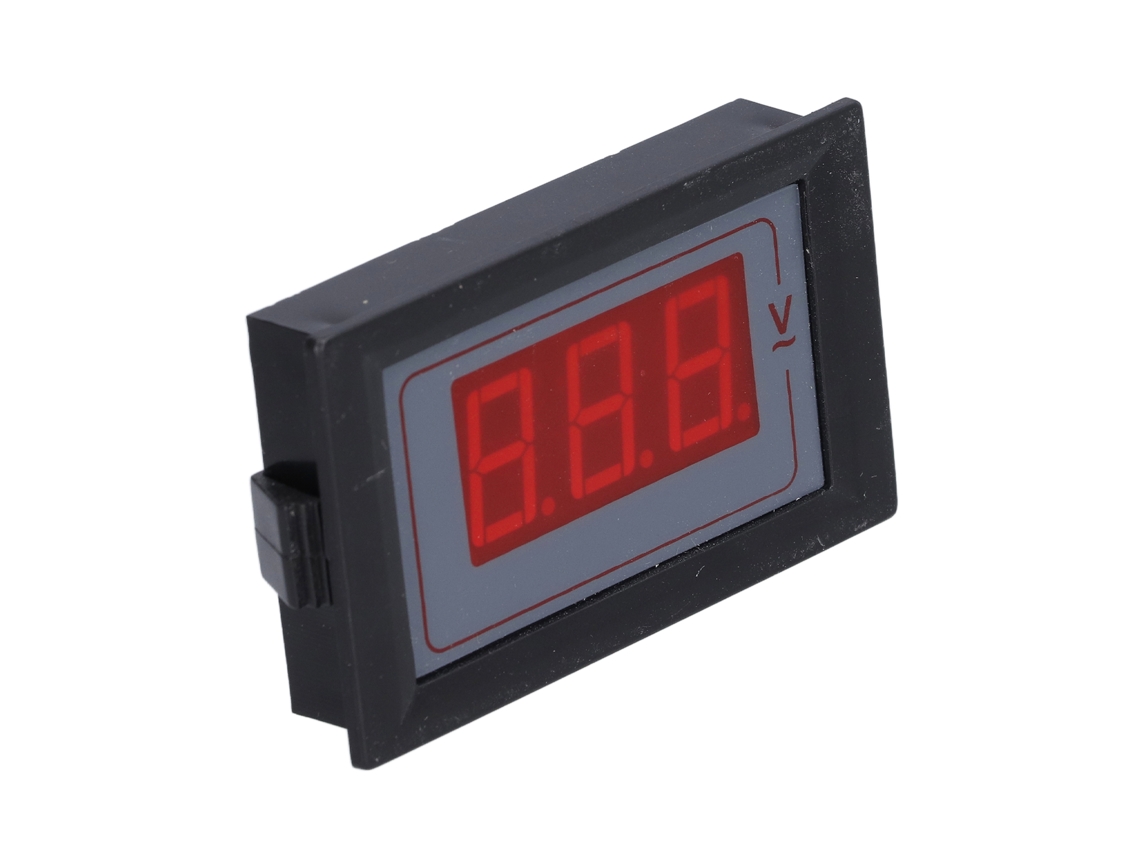 2026as-voltímetro Digital De Pantalla Led 2 Hilos Medidor De Voltaje Prueba Ac 50-500v 5035-v