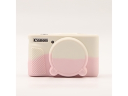Funda protectora de silicona antiarañazos para Canon SX740 HS / SX730 HS Cherry Blossom Pink Hazy Digitallab
