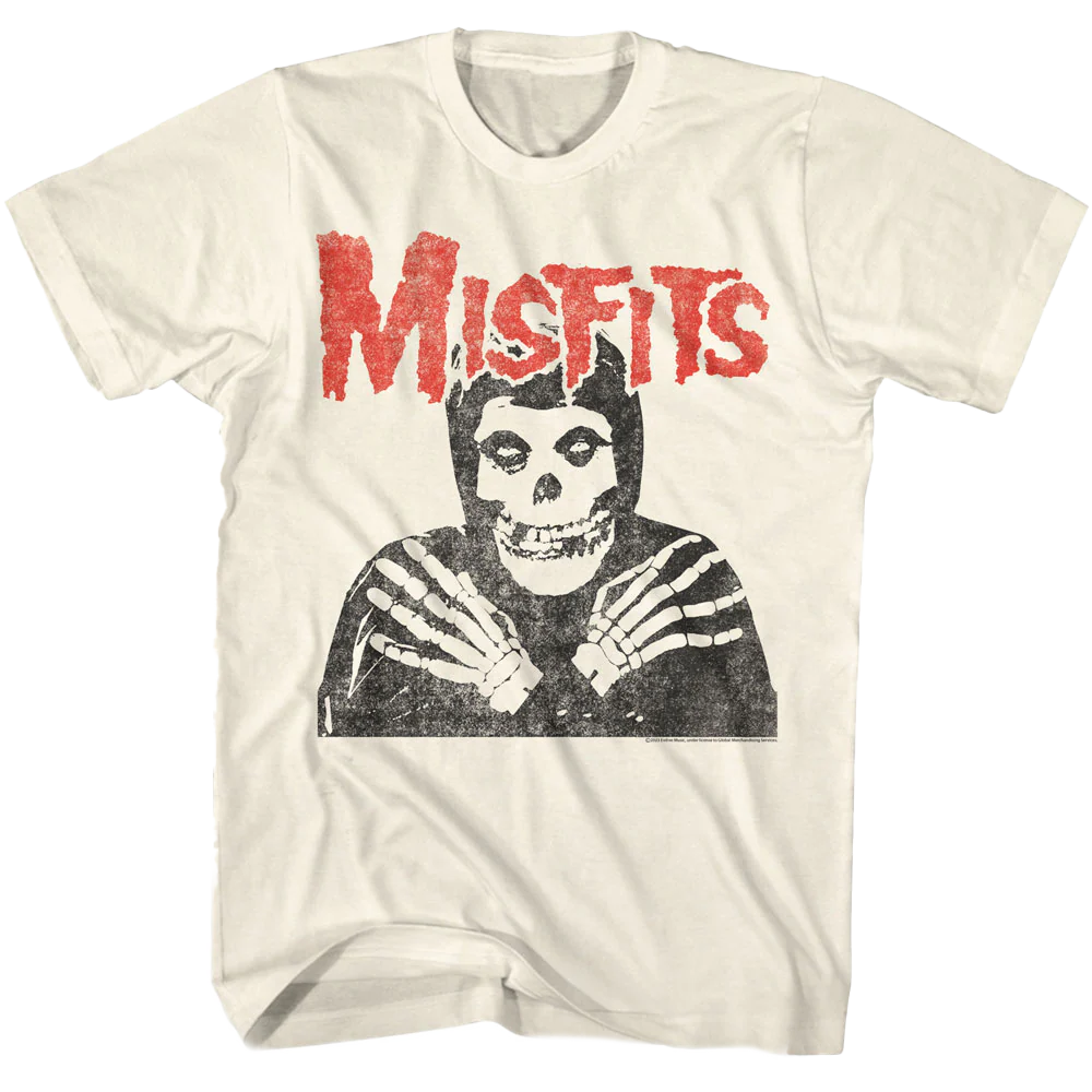 Misfits Crossed Arms T-shirt Unisex Rockinstone Size:xxxl