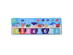 Dan26-colchón Musical Infantil Piano Para Bebés, Alfombra De Piano Táctil Para Niños Y Niñas, Juguete Educativo