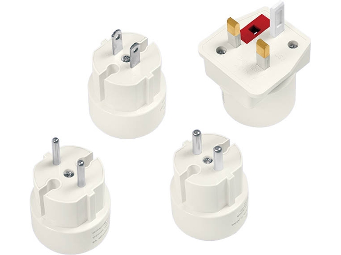 Conjunto de 4 Adaptadores de Viagem LOGILINK PA0186