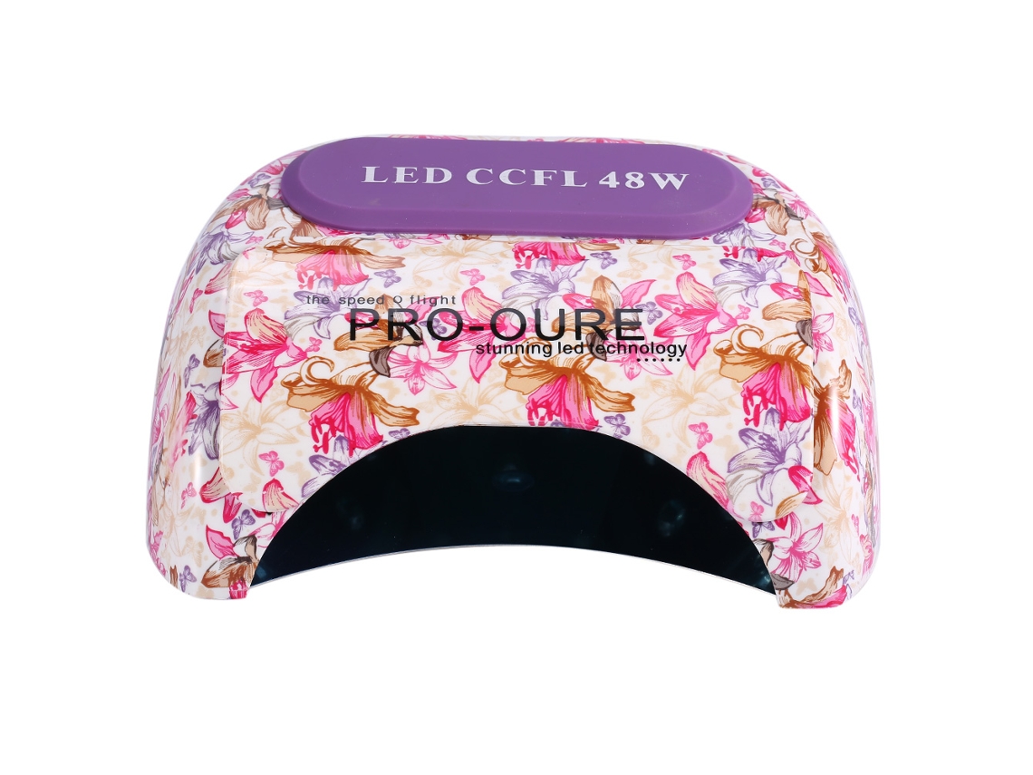 Lámpara De Secado De Uñas Led Moderna Y Práctica De 48 W Para Todo Tipo De Geles.