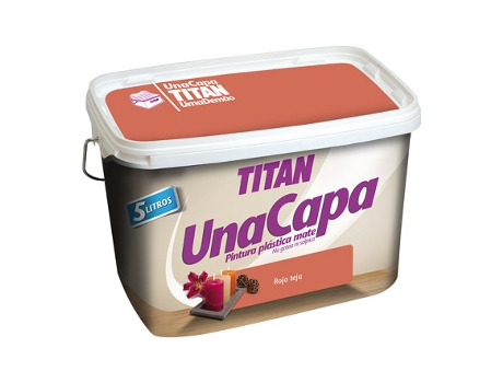 Pintura Plastica Una Capa Mate TITAN