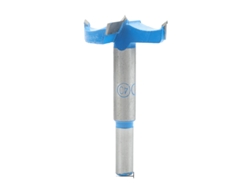 Broca Para Madera De Carburo De Tungsteno De 40 Mm, Ideal Para Bisagras Y Perforaciones Generales – Gris-azul.