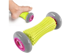 Rodillo De Masaje Para Pies Y Manos, Rodillo Para La Fascia, Herramienta Para Ejercitar La Muñeca Y El Antebrazo, Gris + Amarillo + Rosa