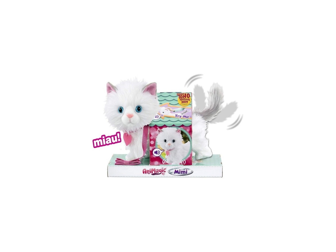 Peluche GENERICO Gatita Mimi Mimitos Animagic (Edad Mínima: 3 Años)