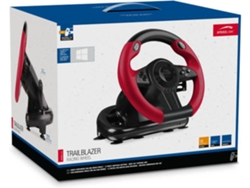 Volante + Pedales SPEEDLINK Trailblazer (Multiplataforma - Negro y Rojo)