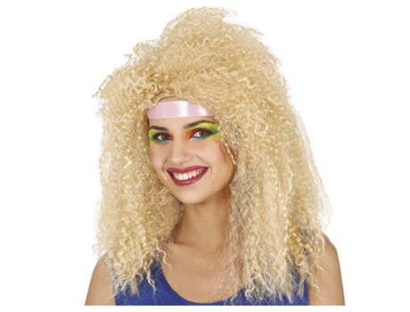 Peluca GUIRCA rubia rizada