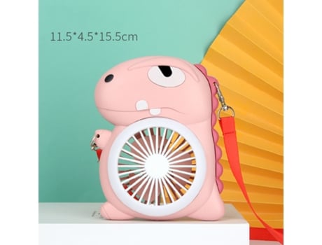 Mini Ventilador VOINEE Recargable USB Rosa