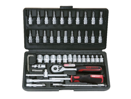 KS Tool Mini set de vasos y puntas superlock 46 piezas 1/4 pulgadas