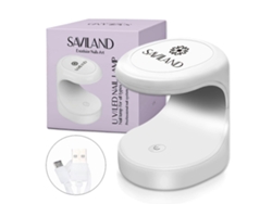 Mini lámpara UV para secado de uñas, gel constructor de uñas y gel adhesivo Ly Ebike