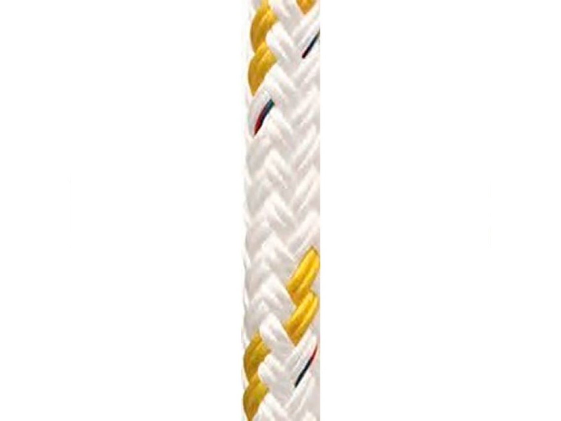 Corda Poly-Braid 16 165 M Branco 12 Mmpoly Ropes