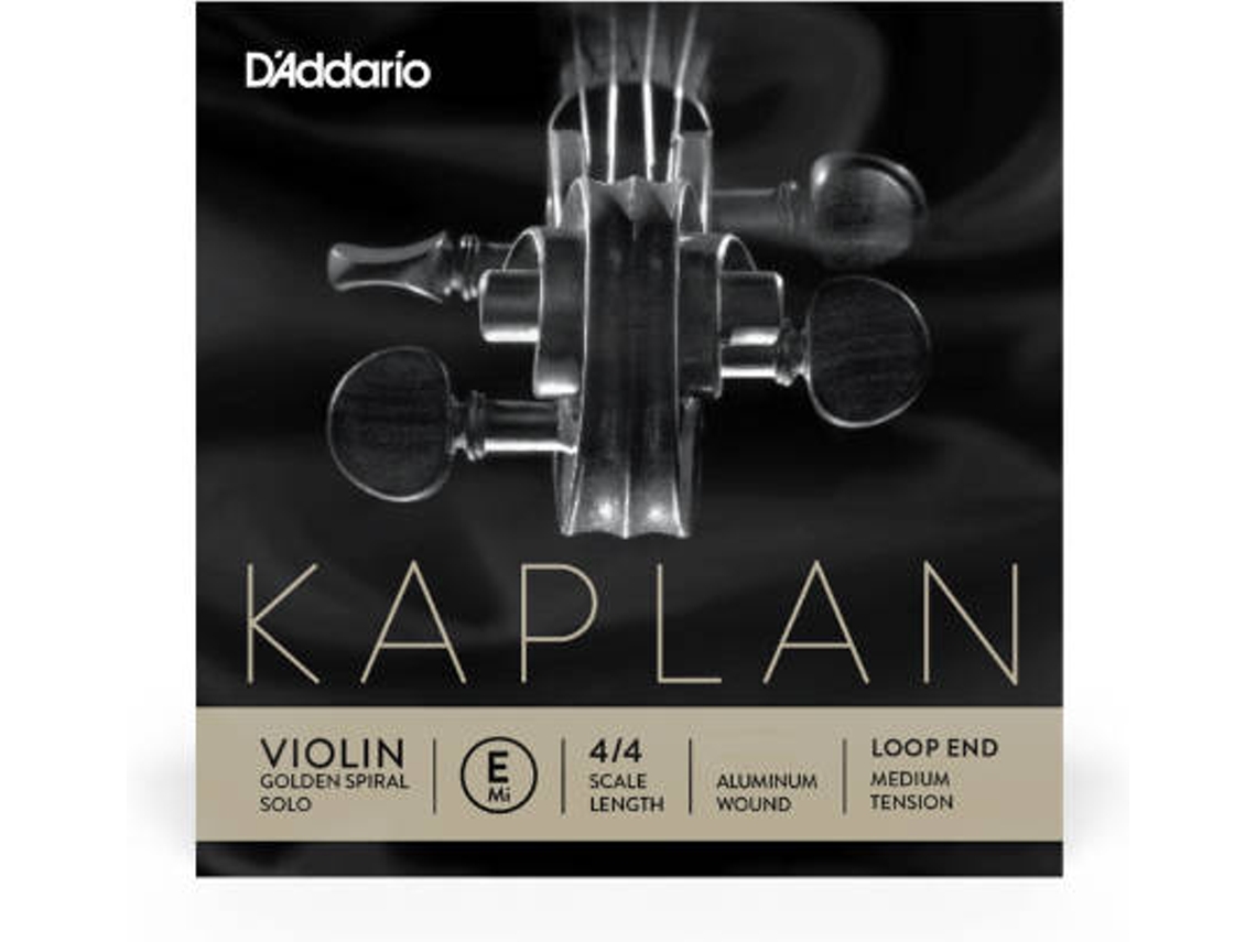Cuerdas de Violín DADDARIO Kaplan Golden Spiral K420B-3