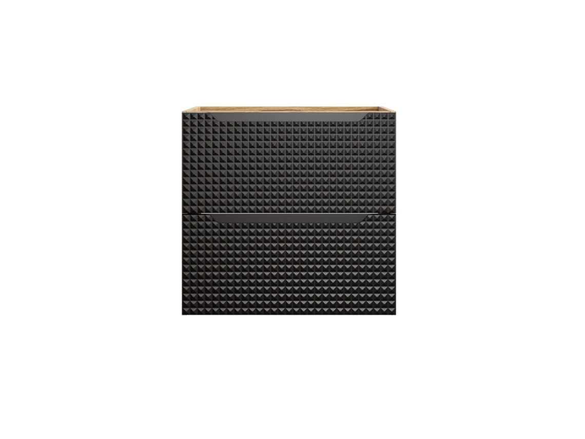 Armario Bajo Lavabos FURNLUX Classic Luxor (Negro, Madera Contrachapada - 60X46X57 Cm)