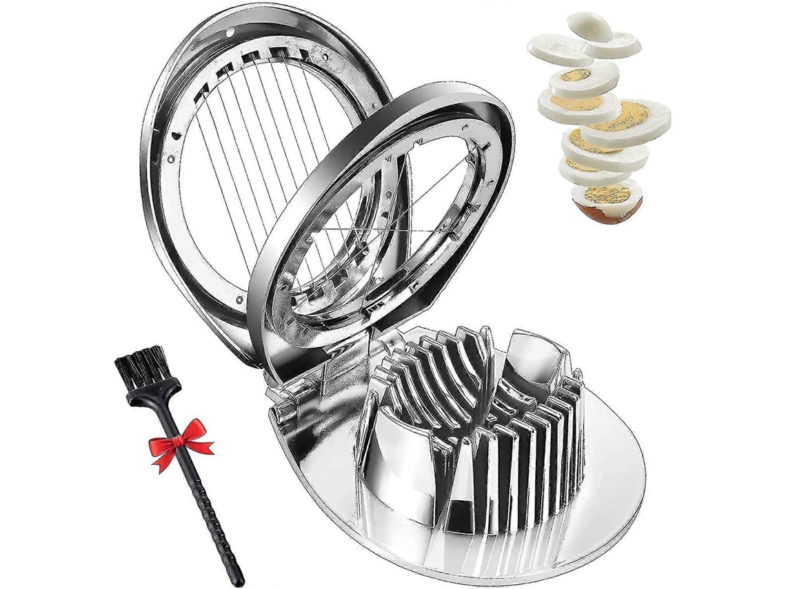 Cortador de huevos de acero inoxidable, 2 en 1 Everley891