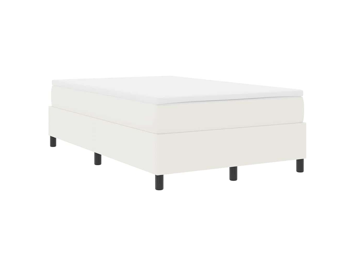 Maison Exclusive - Cama Tipo Box Spring Crema Y 120 X 190 Cm Tela De Pana