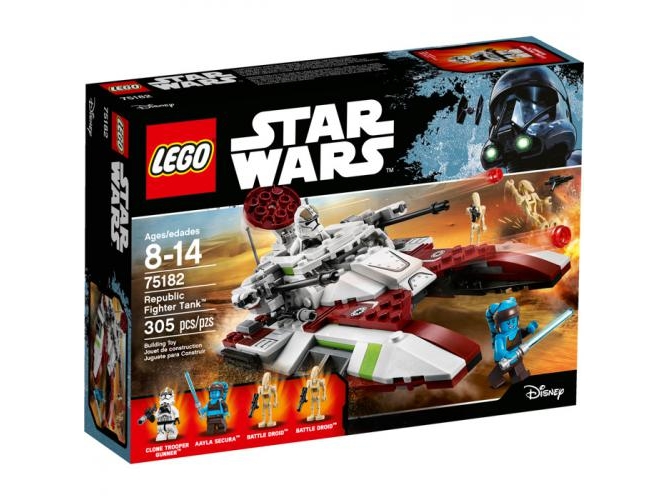 LEGO Star Wars: Star Wars Fighter Tank Republic (Edad Mínima: 8 - 305 Piezas)