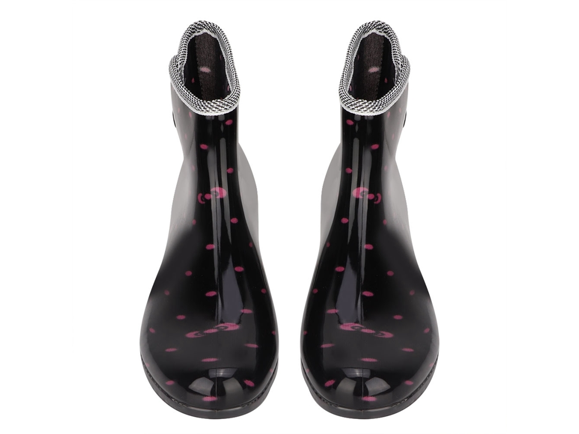 Botas De Lluvia Impermeables, Antideslizantes Y Cómodas Para Mujer, Con Suela De Goma Y Forro De Algodón.