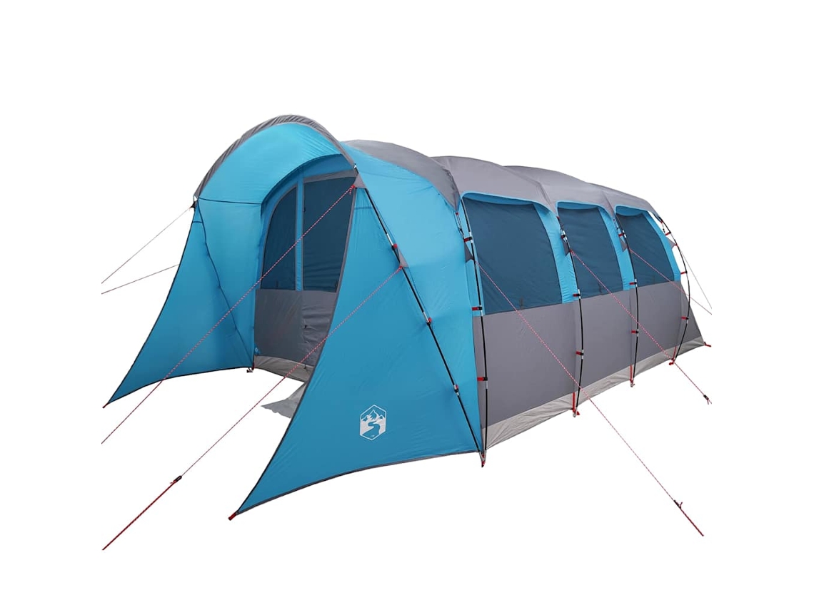 Tienda Familiar Con Techo Azul Y Gris 576 X 325 X 213 Cm