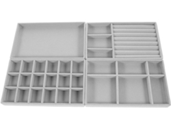 Conjunto De 4 Caixas Organizadoras Para Joias, Ideais Para Brincos E Anéis.