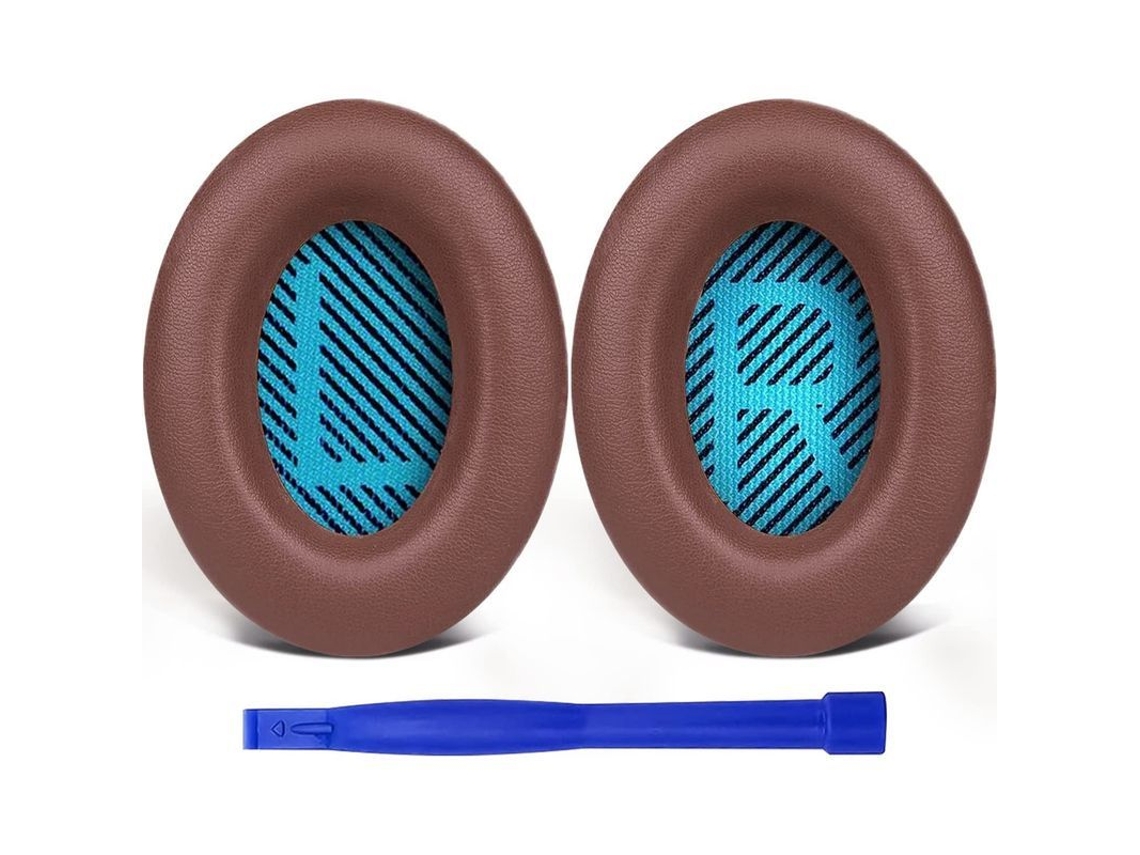 Almohadillas Profesionales Para Auriculares Bose, Repuesto Para Las Series Qc35, Qc15 Y Qc25, Color Marrón.