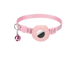 Rastreador De Animales, Dispositivo Antipérdida Con Posicionamiento De 20 M, Compatible Con Sistemas Apple Y Android (rosa) Cuich