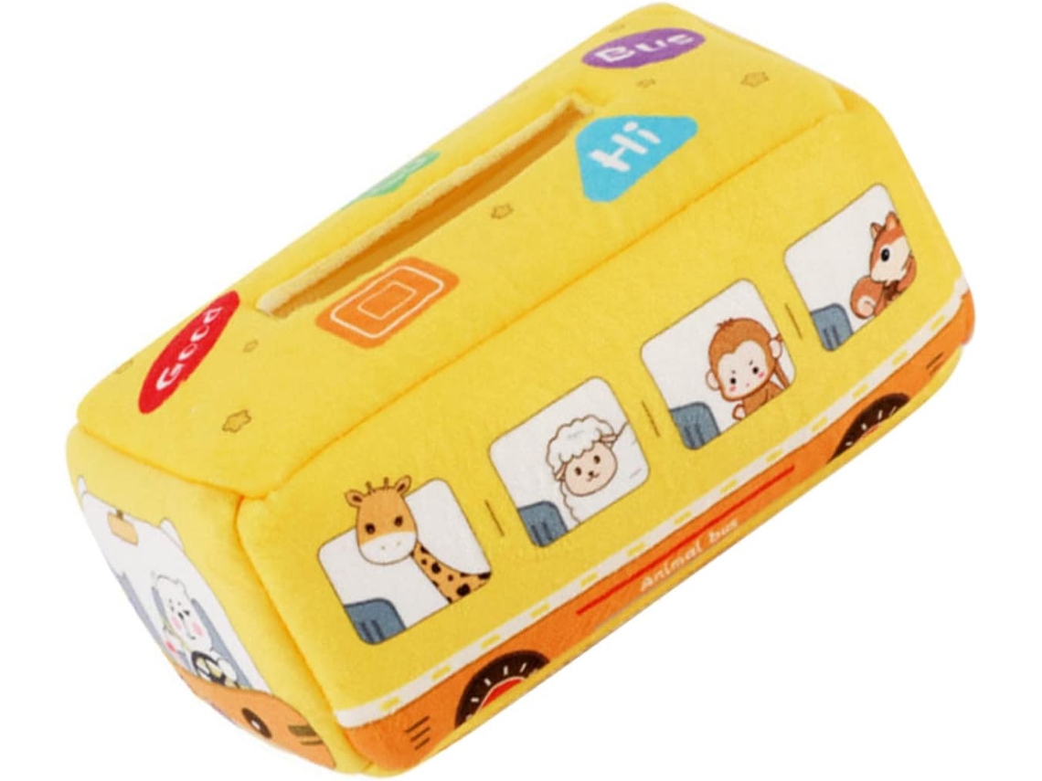 Caja Sensorial Educativa Y Colorida Con Toallitas Suaves Y Arrugadas: Interactiva Y Segura Para El Desarrollo