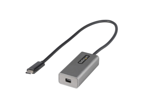 Startech.Com Usb C a Mini Displayport Dongle Adapter Usb-C a 4K 60Hz Mdp Adaptador Monitor Usb Type-C a Mini Dp Video Converter Funciona con Thunde...