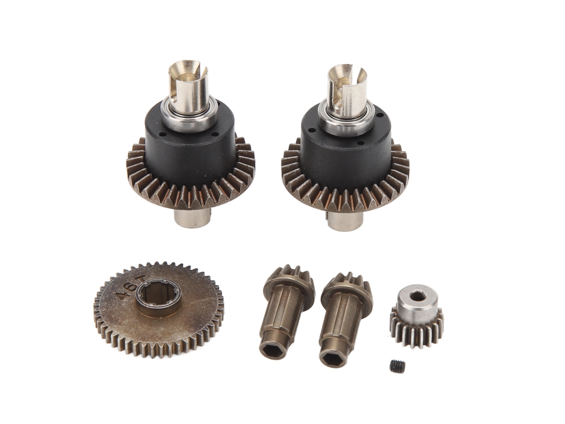 Kit De Engranajes De Motor Con Diferencial Para Coches Rc Scy 16101 16102 16103 16201pro 1/16