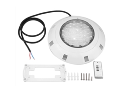Luz Led Rgb Subacuática Para Piscina De 30 W Con 300 Led Y Control Remoto - Brillante