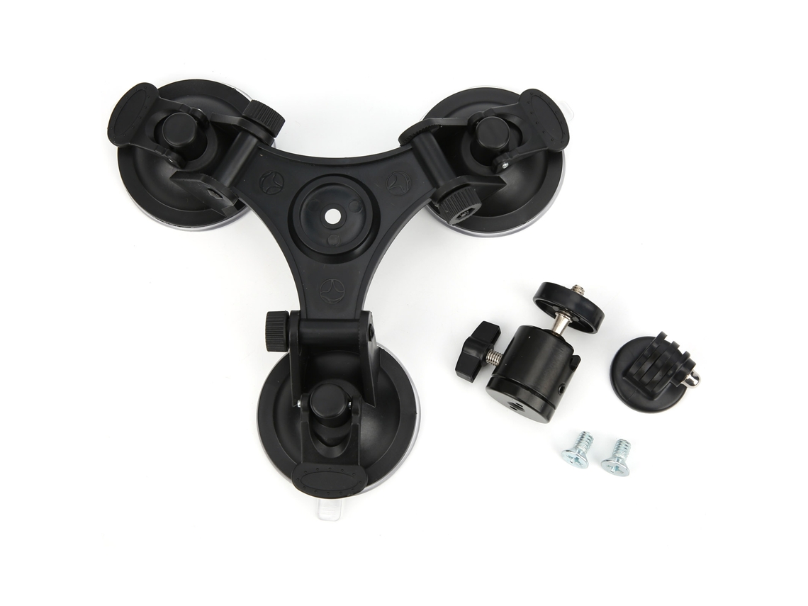 Soporte De Cámara Con Ventosa Para Coches Y Deportes, Trípode Y Porta Cámara Universal