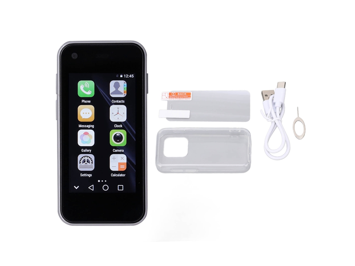 Smartphone Mini 3g 2.5in Wifi Gps 2gb Ram 16gb Rom 5mp Quad Core Dual Sim Android Soyes