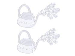 Plantillas De Troquelado De Metal Con Diseño De Regadera Para Scrapbooking Y Tarjetas Diy.