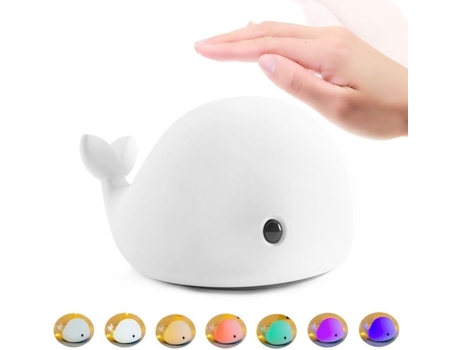 Lámpara de silicona recargable por USB