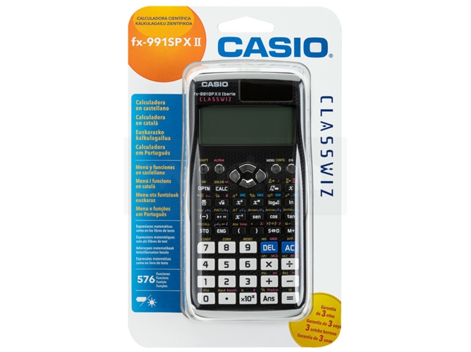 CASIO FX991SPX II CLASSWIZZ SCIENTIFIC CALCULATOR 576 FUNCTIONS