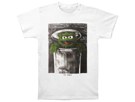 Camiseta ROCKINSTONE Go Away de Barrio Sésamo (S)