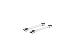 Conjunto De 2 Soportes Extensibles 40 63cm Ruedas Krt670005 Kreator