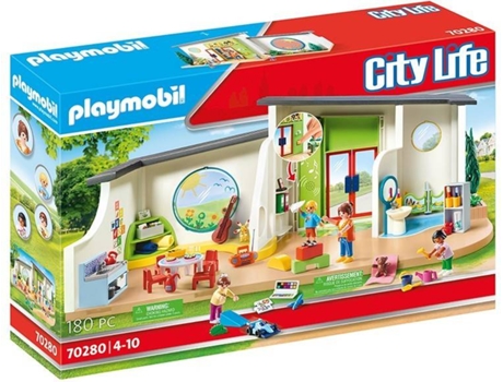 Playmobil PLAYMOBIL City Life Guarderia Arcoiris (Edad Mínima Recomendada: 4años)
