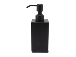 Dispensador Manual De Jabón De Acero Inoxidable Con Bomba De Líquido De 280 Ml Para Champú, Loción De Baño, Negro, Cuadrado