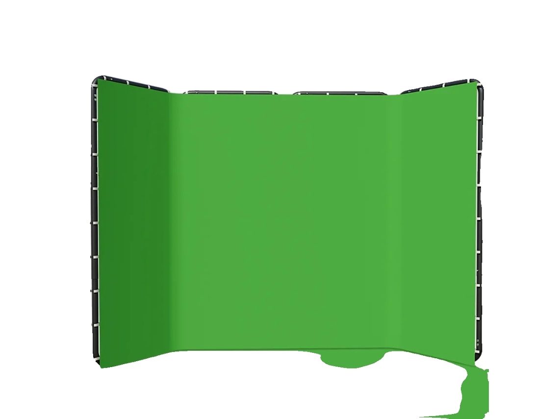 Soporte para fondo fotográfico, pared de pantalla verde, vestuario exterior, kit de suelo verde